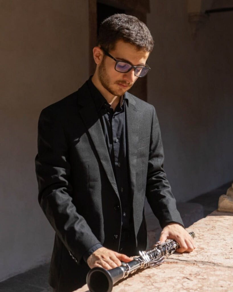 Bernardo Bertamini, Klarinettist – Konzert Groove Europa bei Elysium Concerts im Schloss Nymphenburg München