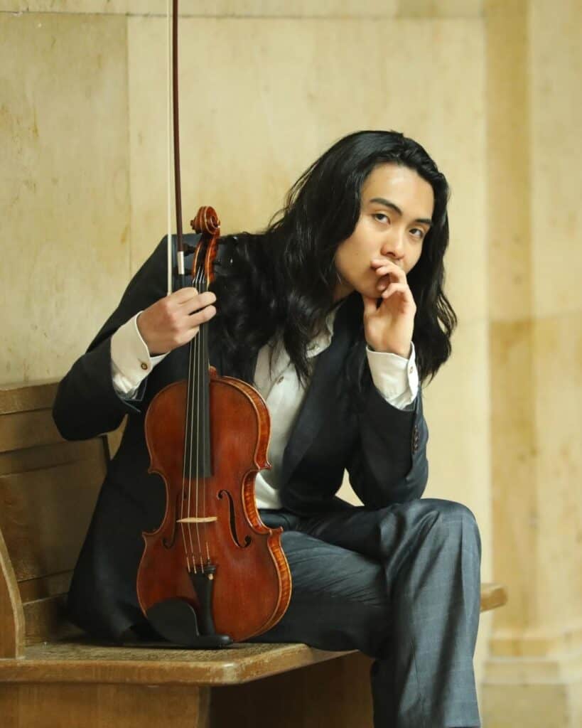 Kairi Fuse, Bratschist – Konzert Nie Wieder Ist JETZT bei Elysium Concerts im Schloss Nymphenburg München