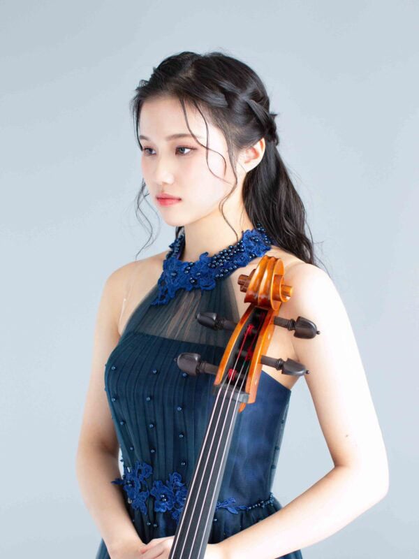 Kokoro Ryu, Cellistin in zwei Konzerten in der Saison 2025/26 bei Elysium Concerts.